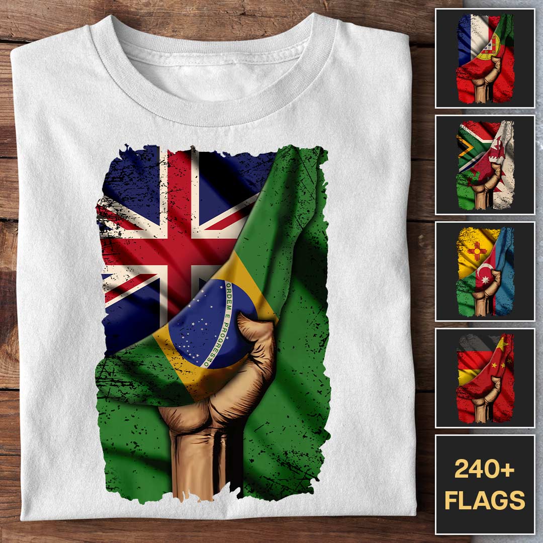 Pulled Down Flag - Customizable T-Shirt