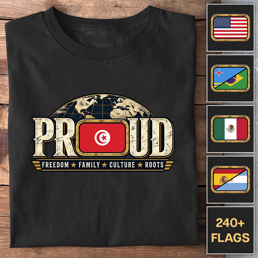 Proud Origins - Customizable T-shirt