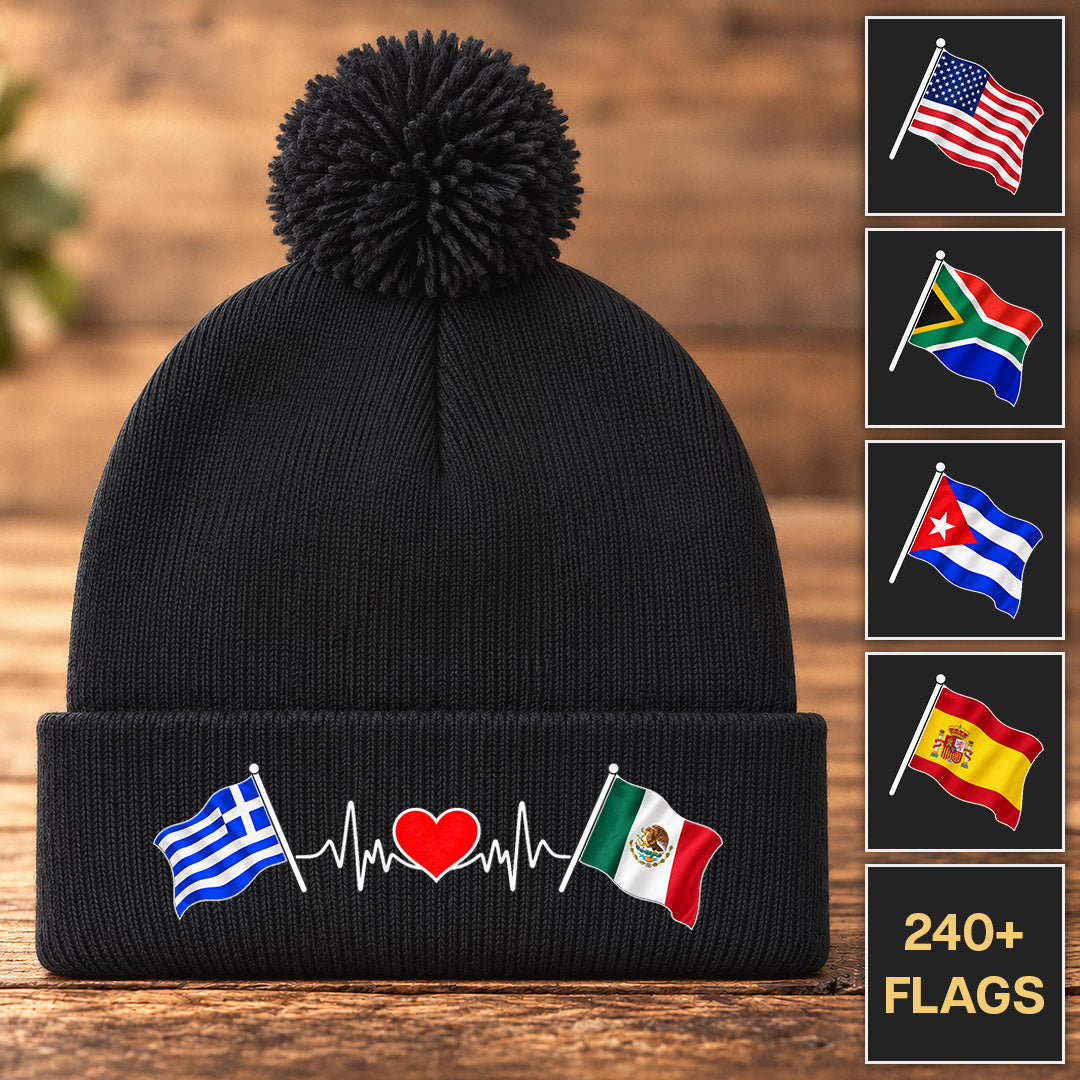 Connected Flags - Customizable Beanie