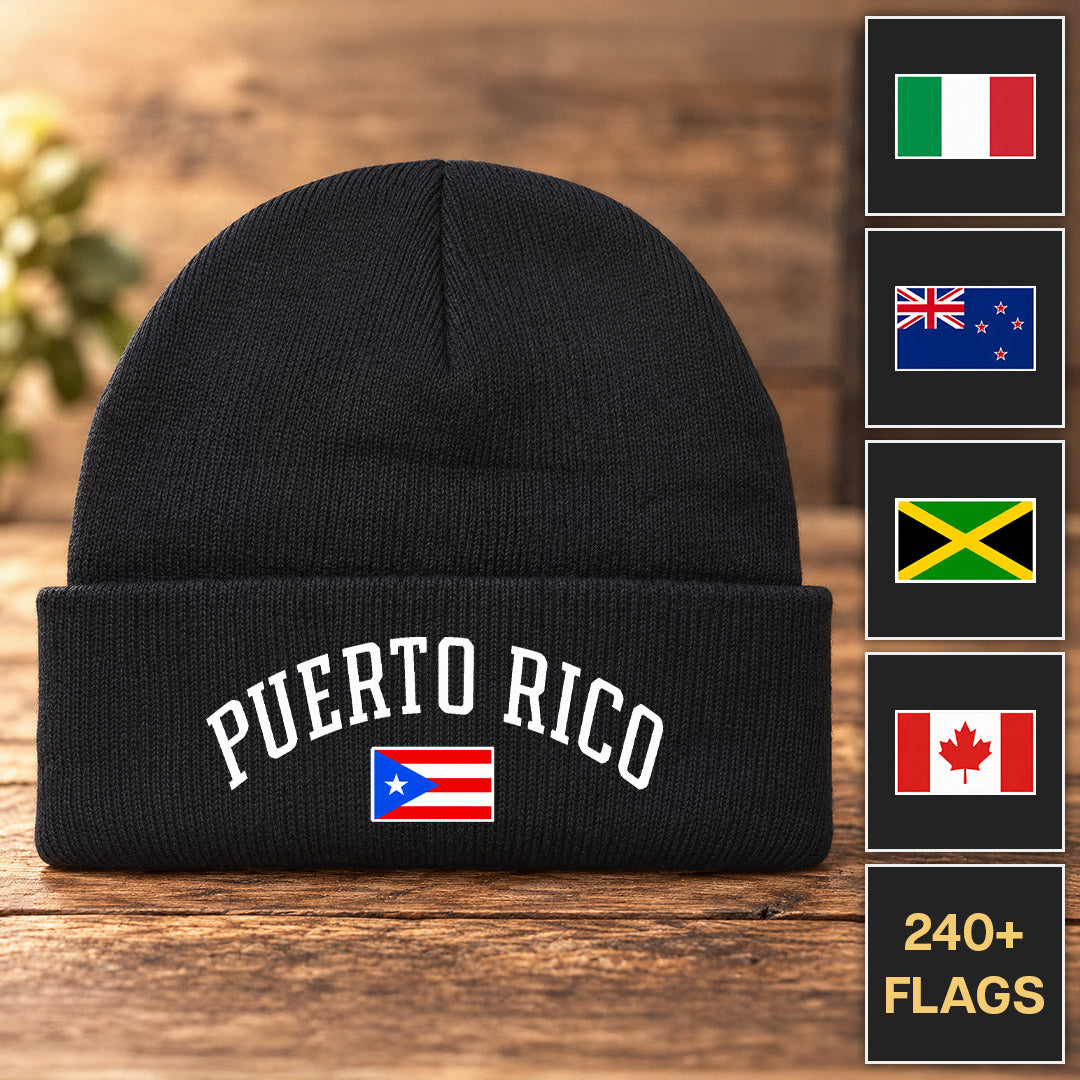 Named Flags - Customizable Beanie