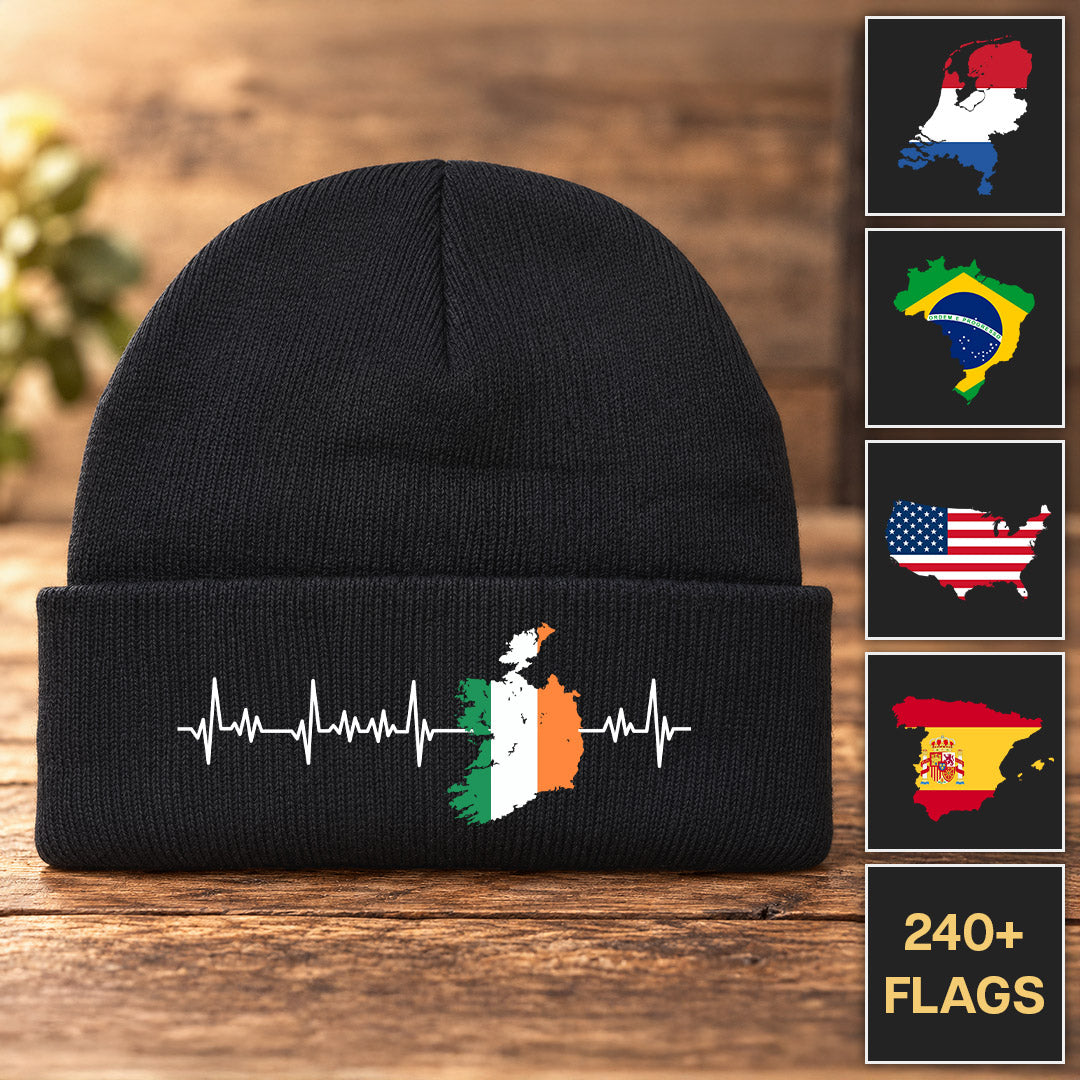 Heartbeat of Nations - Customizable Beanie