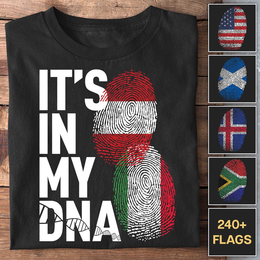 Está en mi ADN - Camiseta personalizable