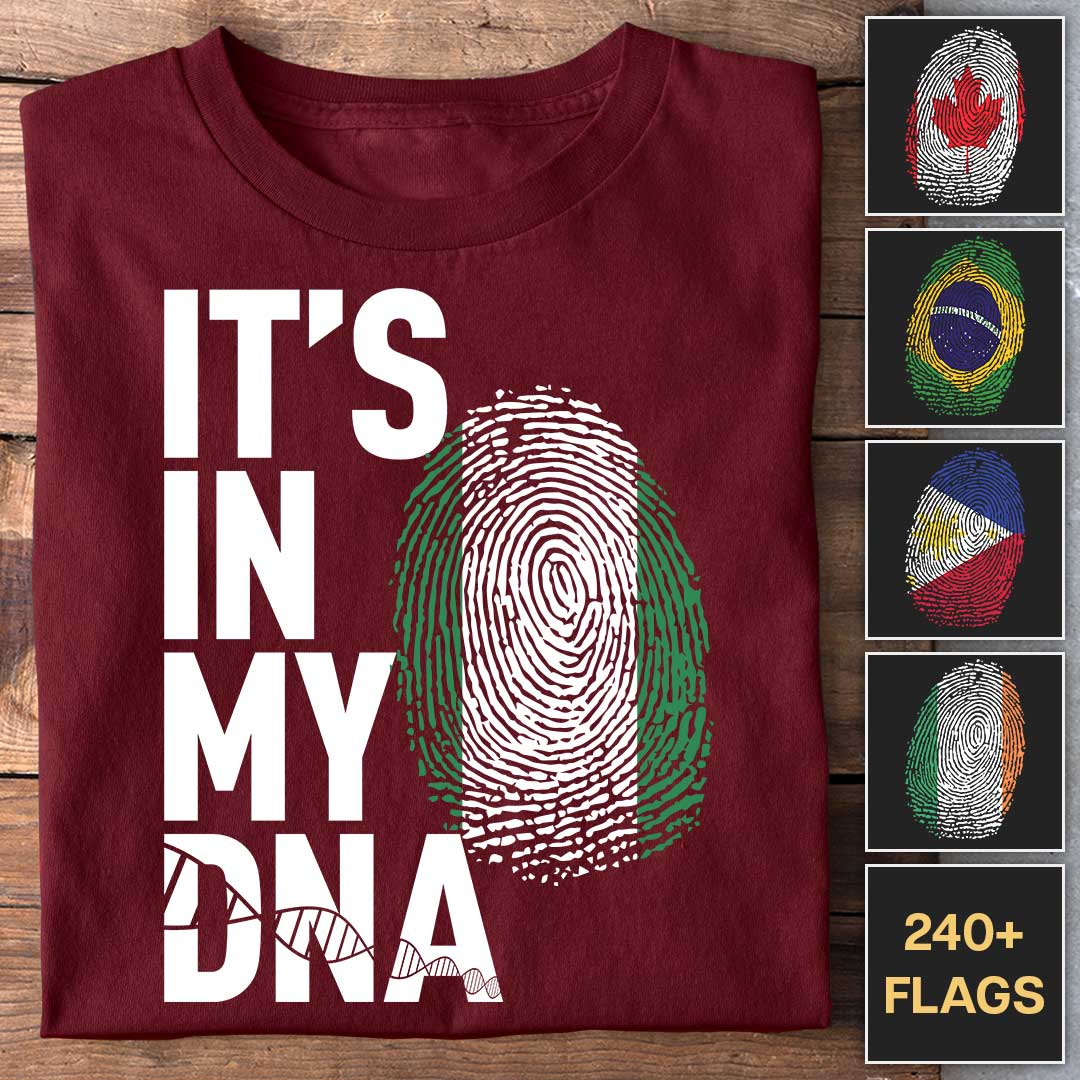 Está en mi ADN - Camiseta personalizable