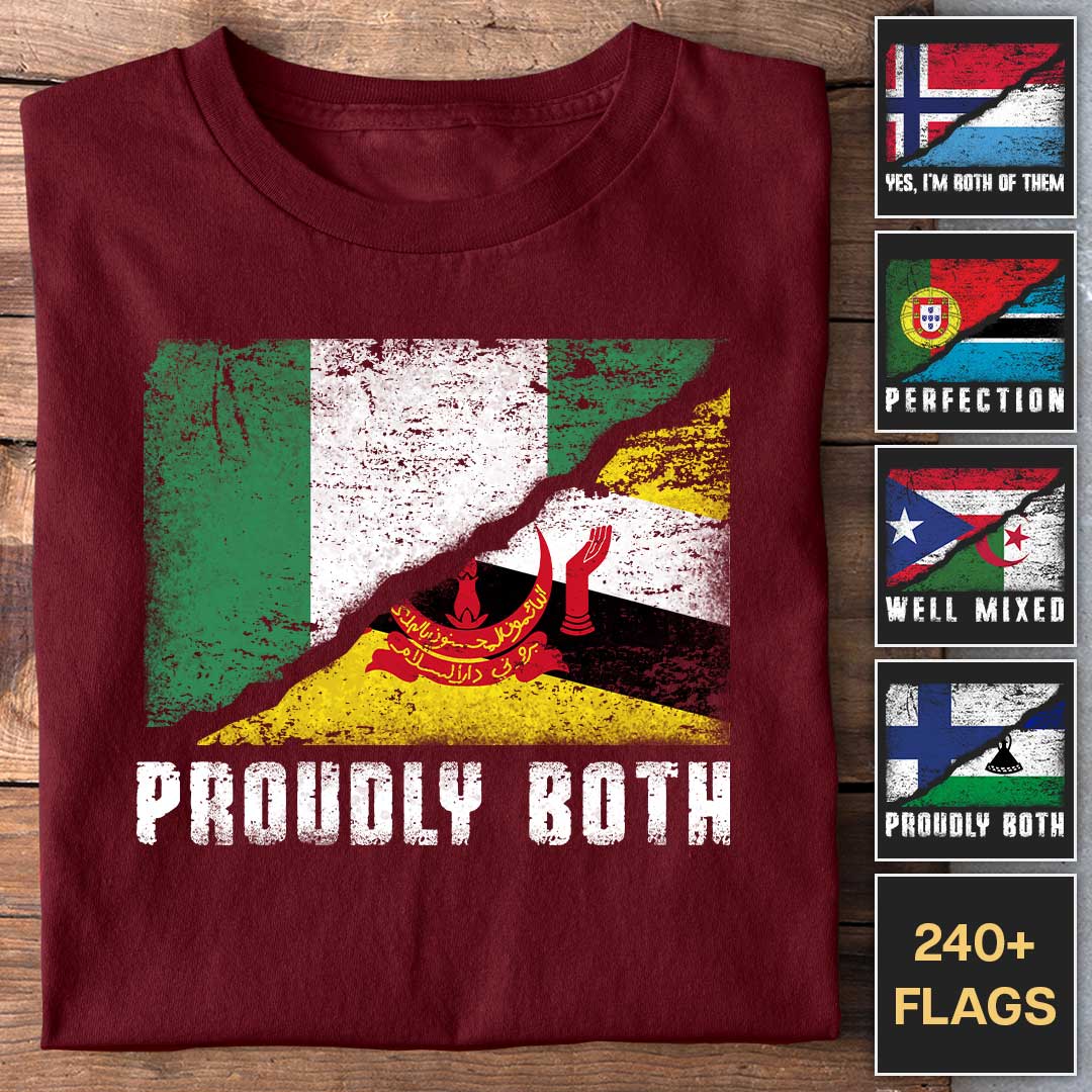 Stolze Flaggen - Personalisierbares T-Shirt