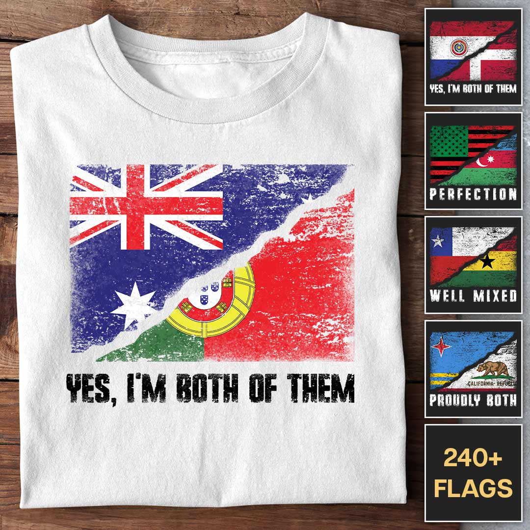 Stolze Flaggen - Personalisierbares T-Shirt
