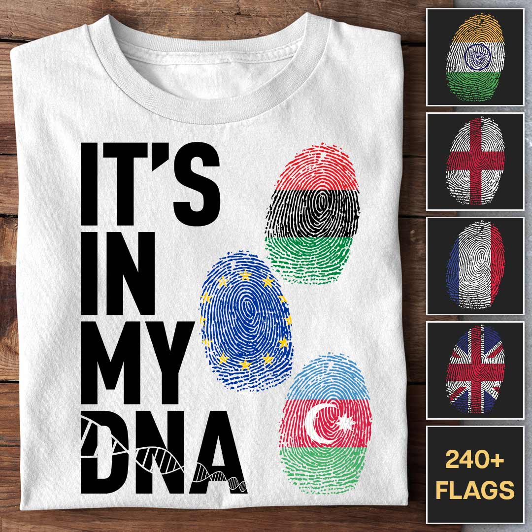 Está en mi ADN - Camiseta personalizable