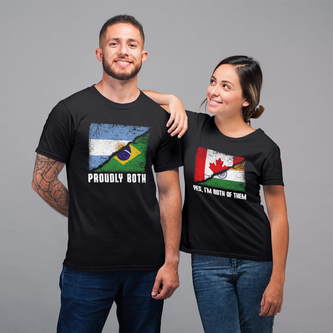 Stolze Flaggen - Personalisierbares T-Shirt