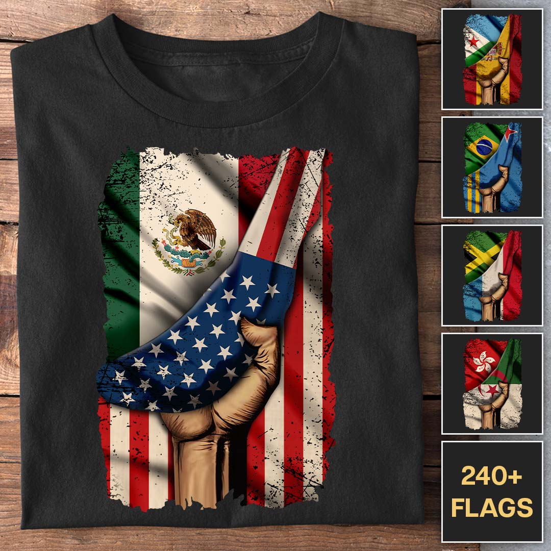 Pulled Down Flag - Customizable T-Shirt