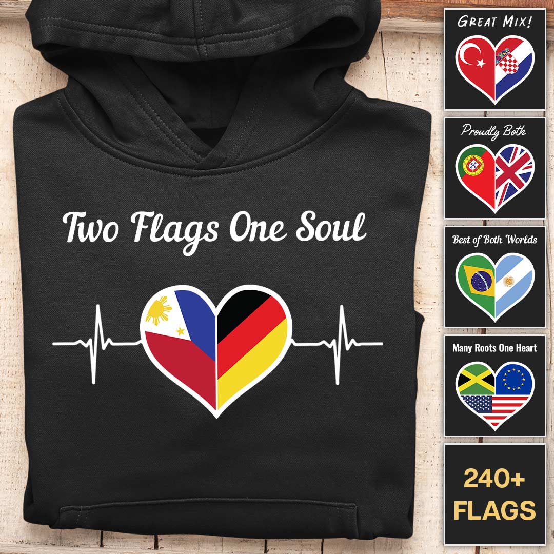 Pulse Flag - Customizable Hoodie