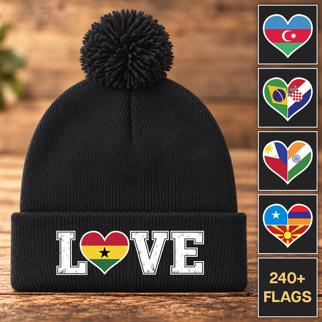 LOVE Flaggen - Personalisierbare Mütze